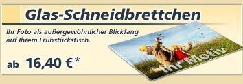 Glas-Schneidbretter