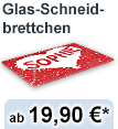 Glas-Schneidebrettchen