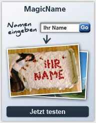 MagicName: Einfach Namen eingeben und staunen!