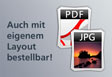 Upload als PDF oder JPG