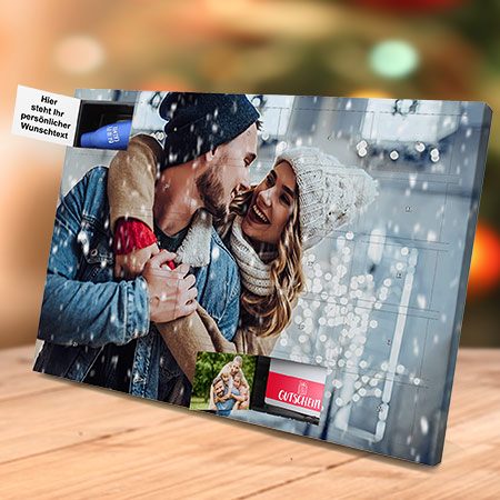 Foto-Adventskalender XL zum selbst Befüllen