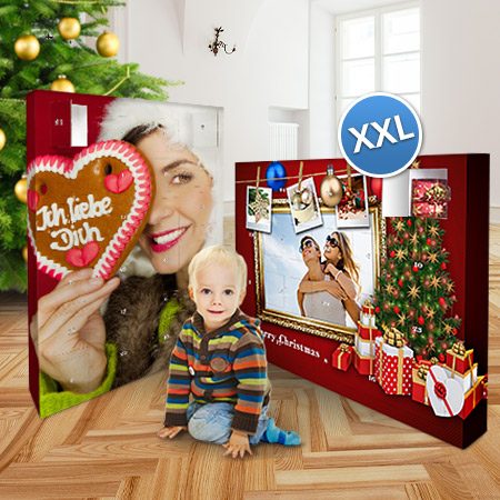 Foto-XXL-Adventskalender zum Selbstbefüllen