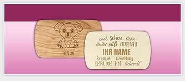Holz-Frühstücksbrettchen Holz-Frühstücksbrettchen