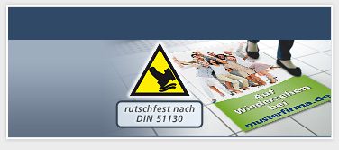 Fußbodenaufkleber Fußbodenaufkleber