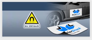 Fahrzeug-Magnetfolie Fahrzeug-Magnetfolie
