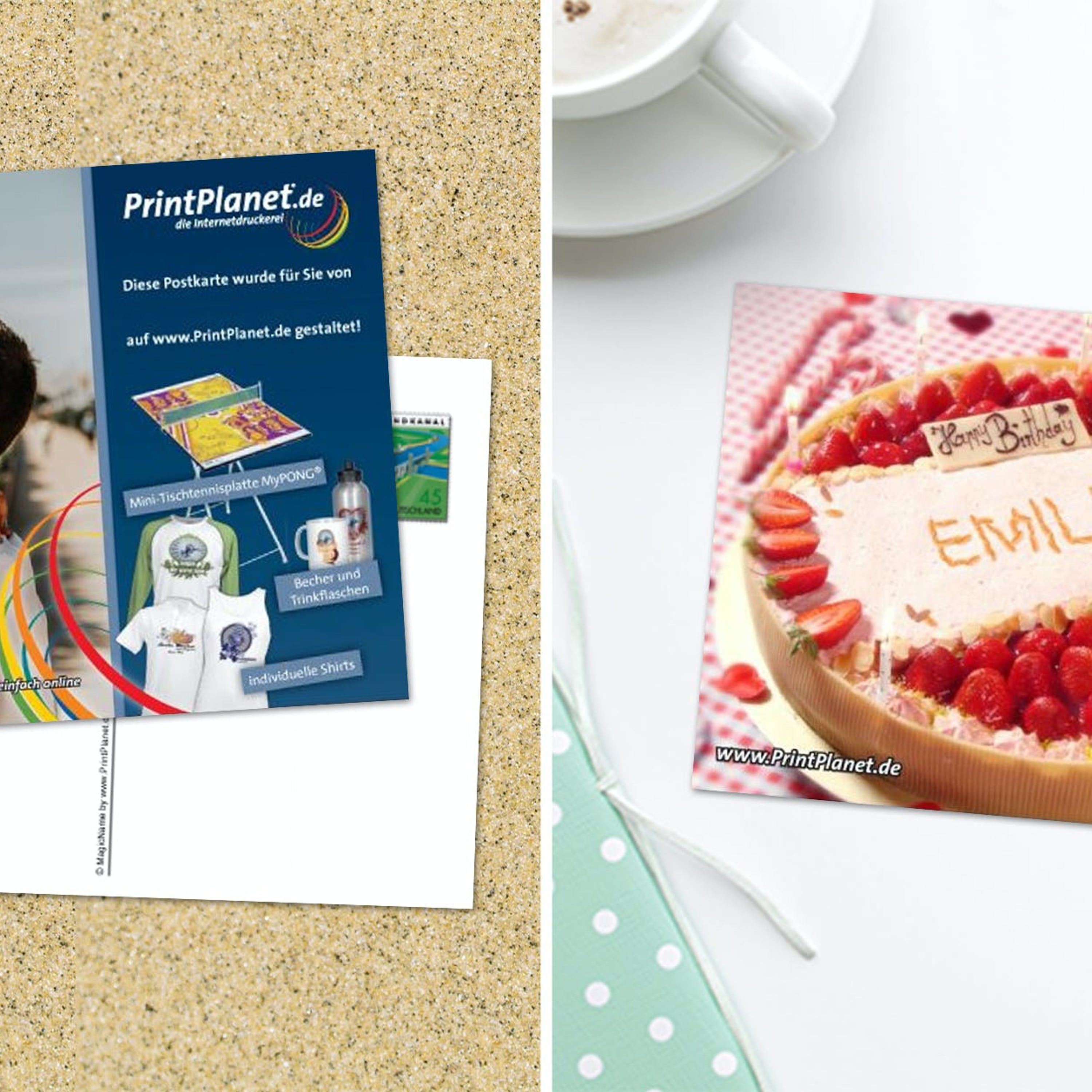 Postkarten Online Bedrucken , Postkarten drucken mit eigenem Logo – SXEO