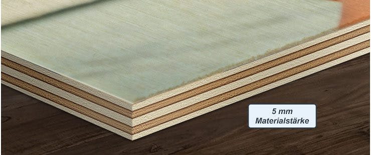 Holzpostkarte Personalisiert Bedrucken Printplanet