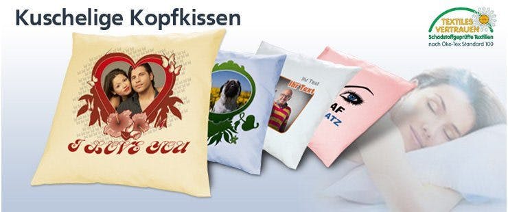Kirschkernkissen Mit Foto Bedrucken Printplanet