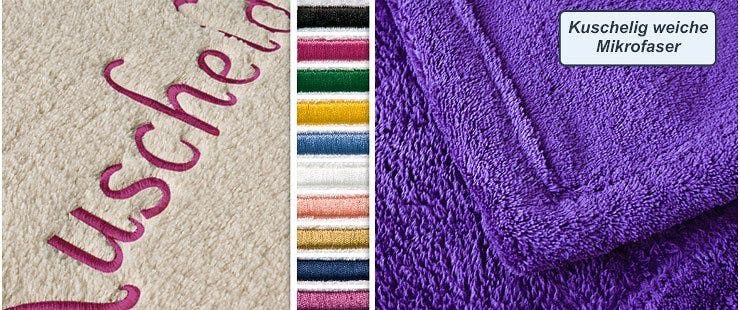 Personalisiert Kuscheldecke Mit Namen - Bestickte Fleecedecke 180x130cm