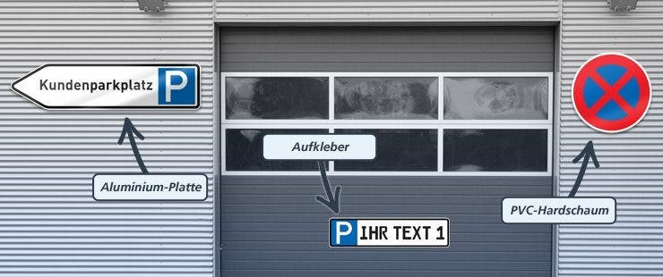 Parkschilder Online Drucken Printplanet