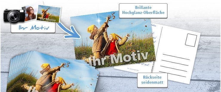 Postkarten Mit Foto Gestalten Drucken Printplanet