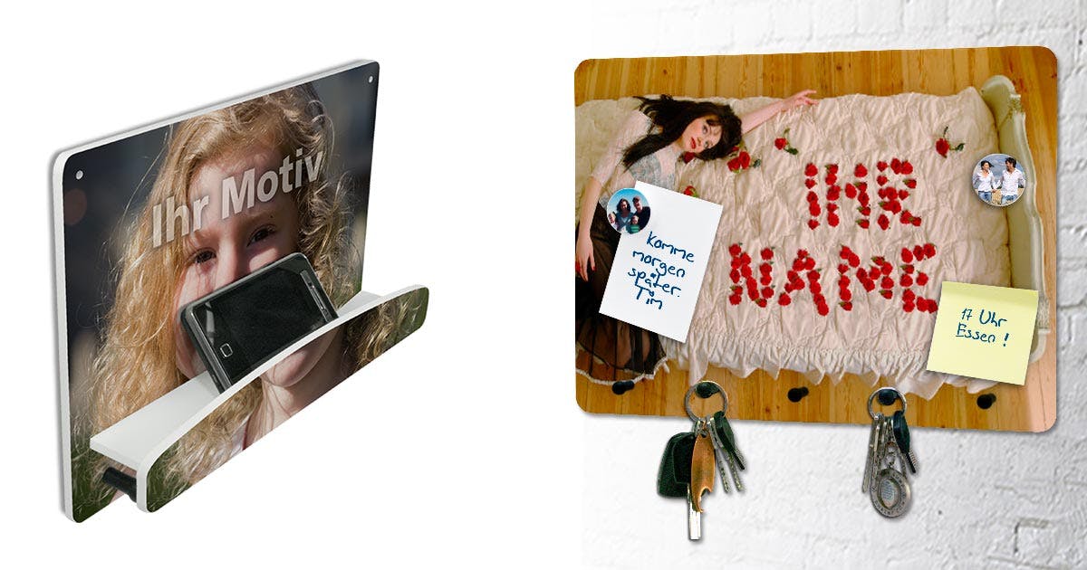 Schlusselbrett Mit Foto Selbst Gestalten Printplanet