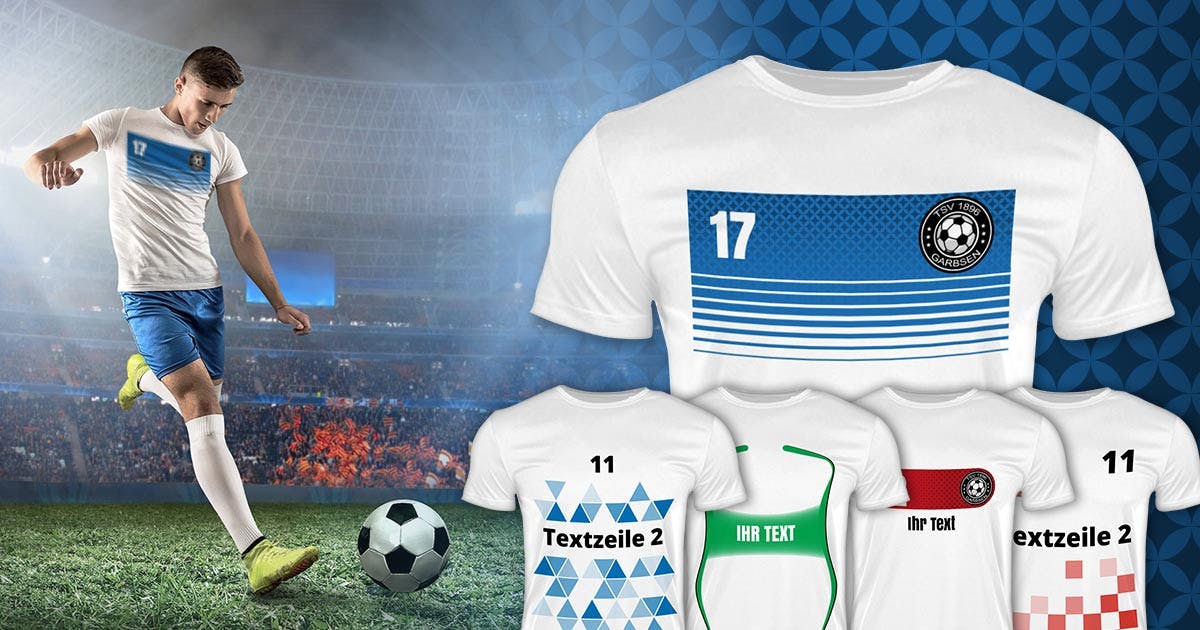 Fußballtrikot gestalten & bedrucken | PrintPlanet