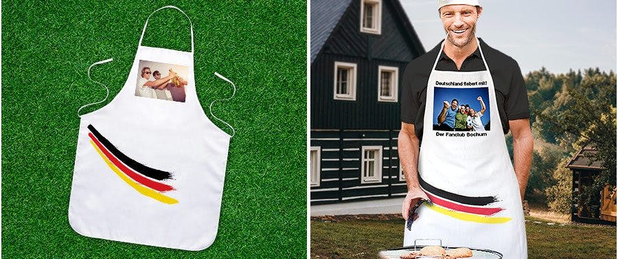 schürze mit namen und motiv