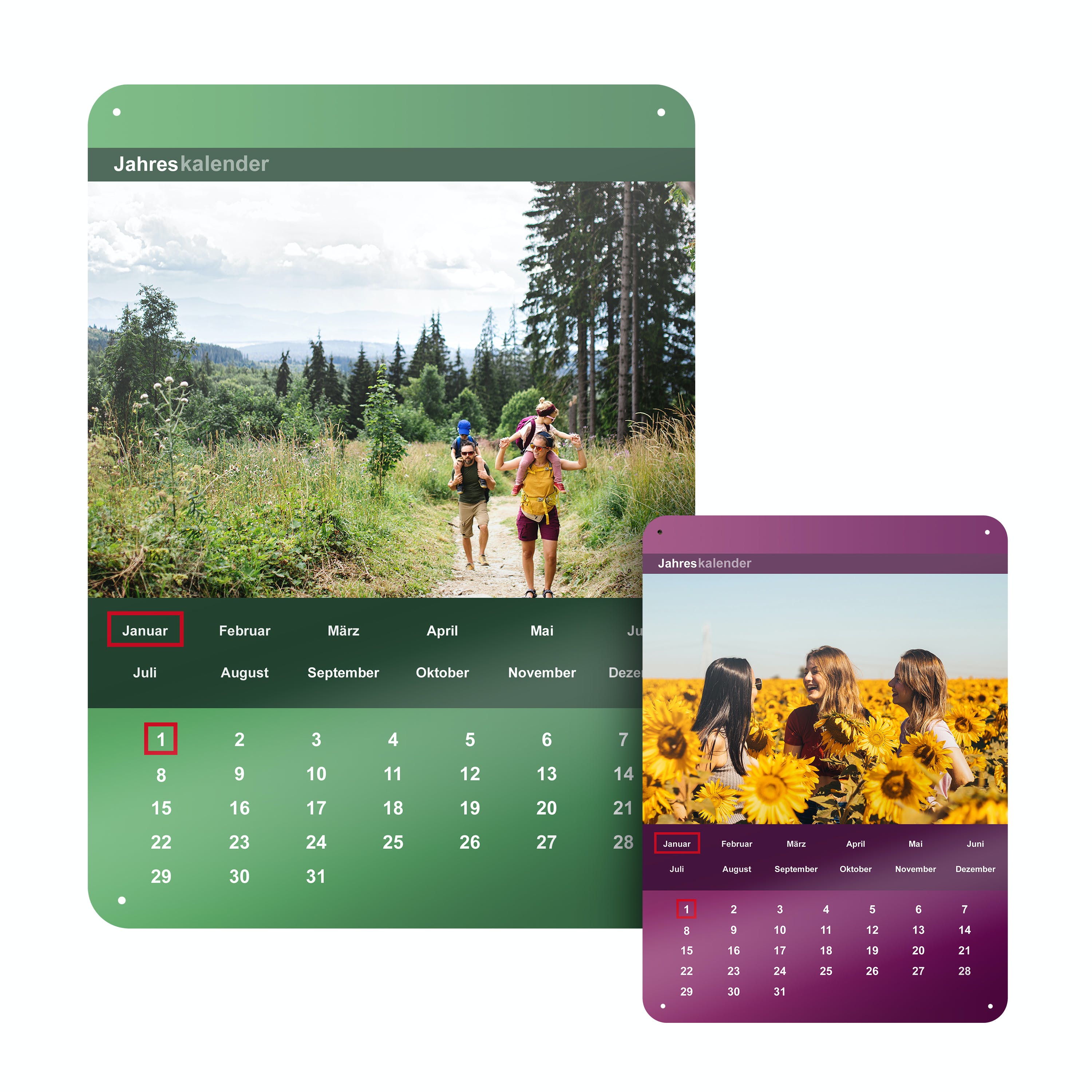EndlosKalender "Magnet" 3
