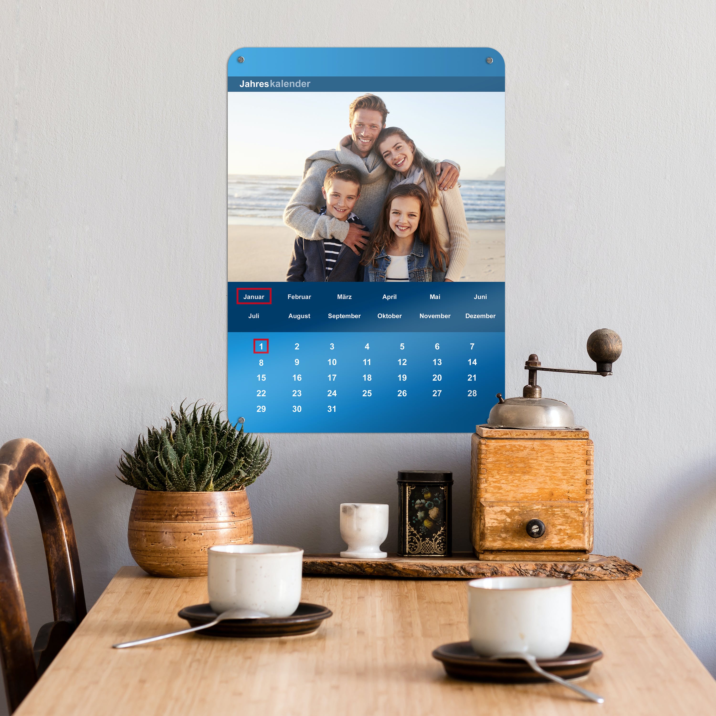 EndlosKalender "Magnet" 6