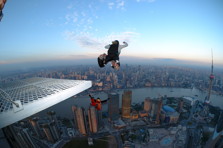 Base-Jumping shanghai