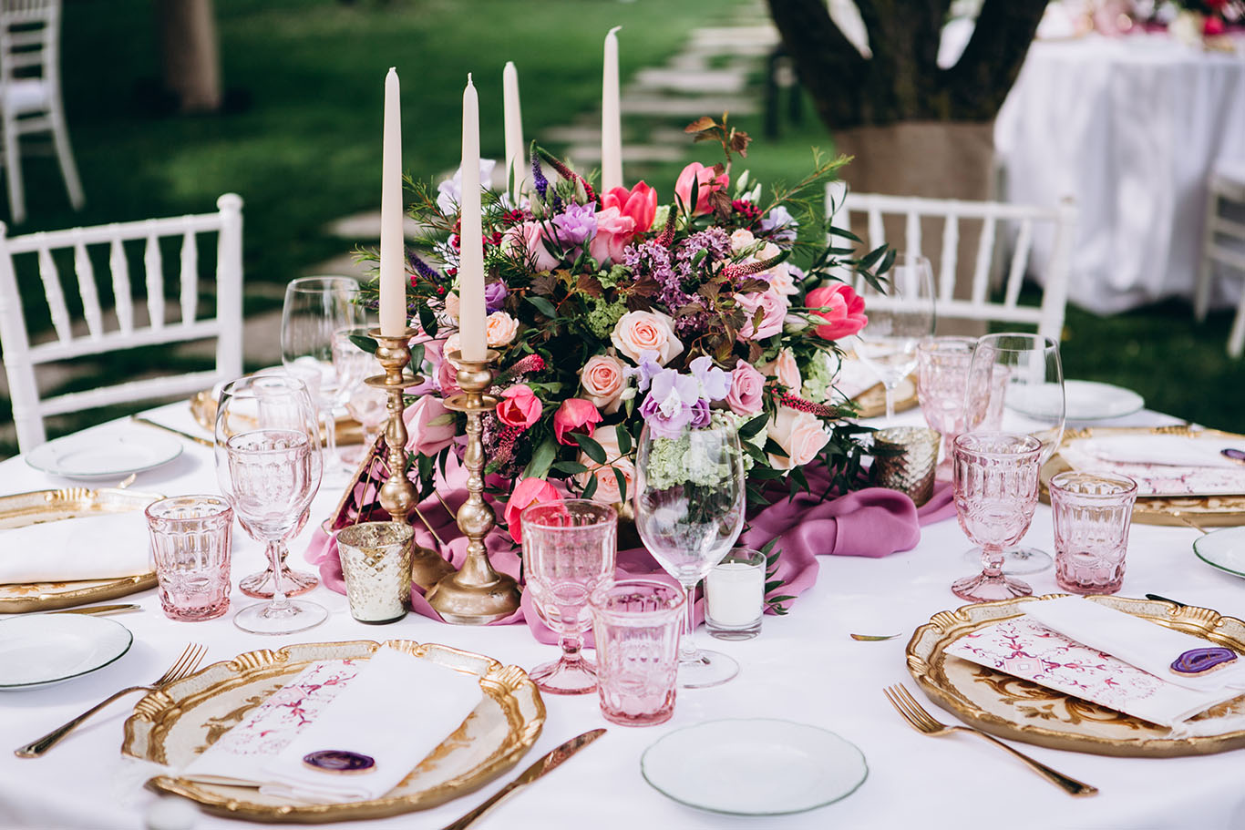 Hochzeit Tischdekoration